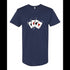 BELLA CANVAS MEN'S LONG BODY URBAN TEE 3006 Cartoon Playing Cards A Decal
